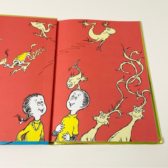Dr Seuss One Fish Two Fish Red Fish Blue Fish Party Edition 50 Years Book - Picture 6 of 16